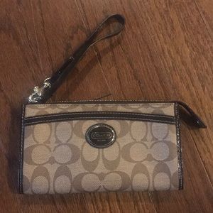 Authentic Coach wristlet